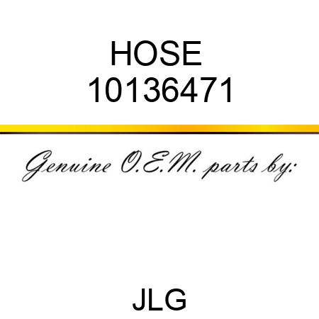 HOSE  10136471