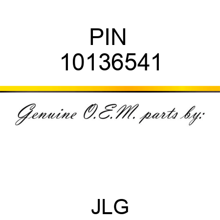 PIN  10136541