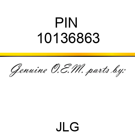 PIN  10136863