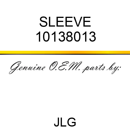 SLEEVE 10138013