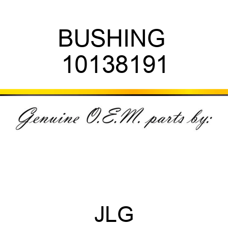 BUSHING  10138191