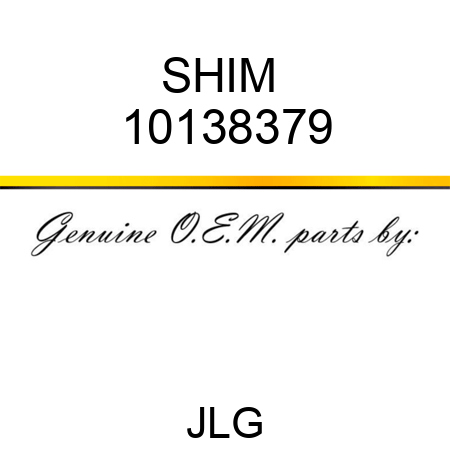 SHIM  10138379