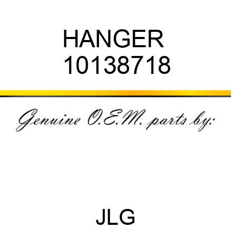 HANGER  10138718