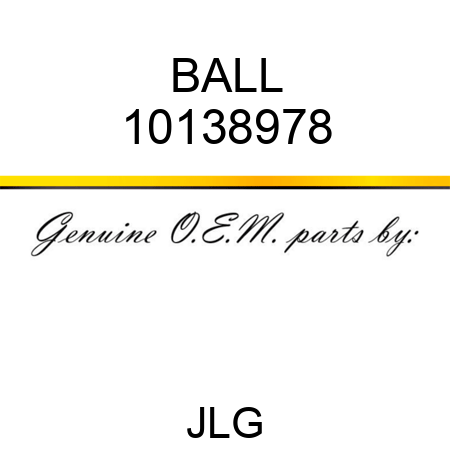 BALL 10138978
