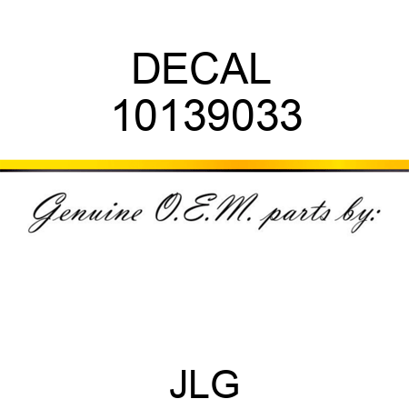 DECAL  10139033