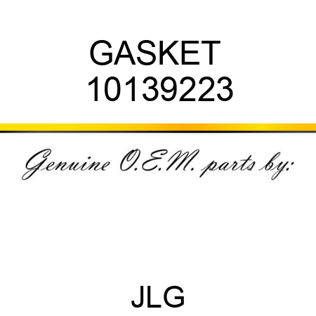 GASKET  10139223
