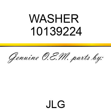 WASHER  10139224