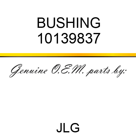 BUSHING 10139837
