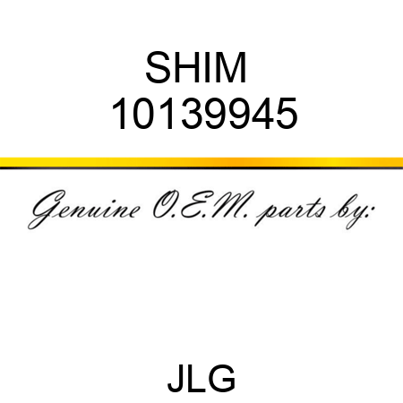 SHIM  10139945