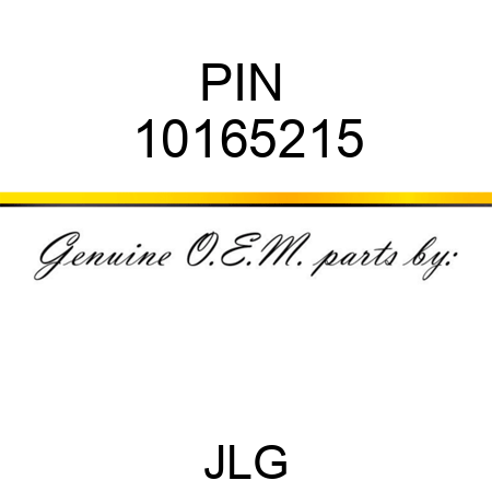 PIN  10165215