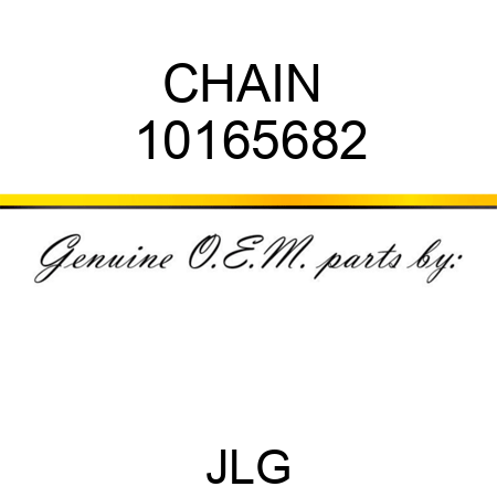 CHAIN  10165682