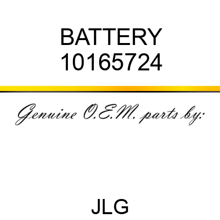 BATTERY 10165724