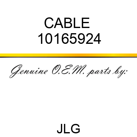 CABLE  10165924