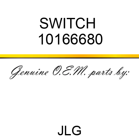 SWITCH  10166680