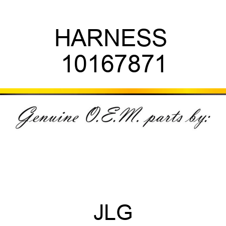 HARNESS  10167871