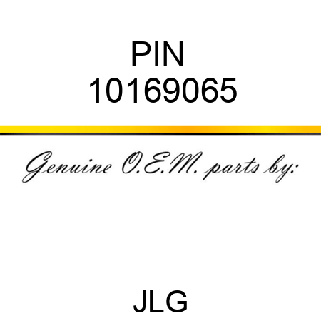 PIN  10169065
