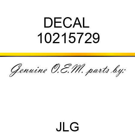 DECAL  10215729