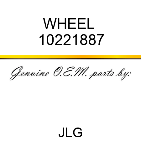 WHEEL  10221887