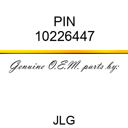 PIN 10226447