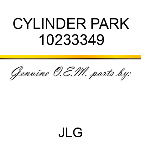 CYLINDER PARK 10233349