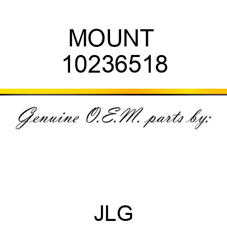 MOUNT  10236518