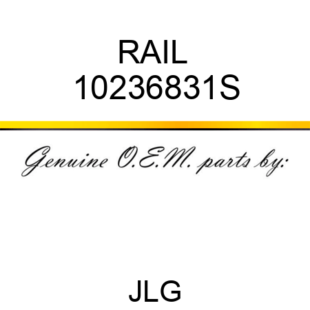 RAIL  10236831S