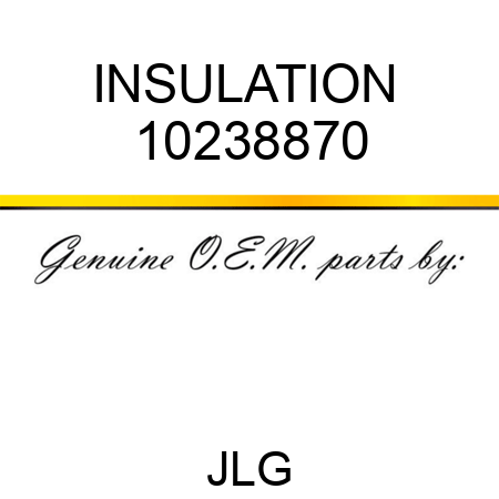 INSULATION  10238870