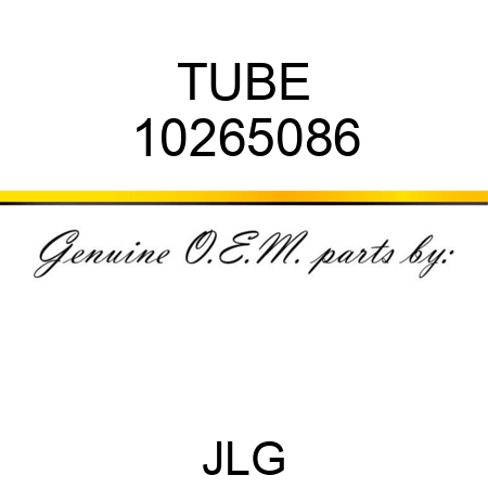 TUBE 10265086