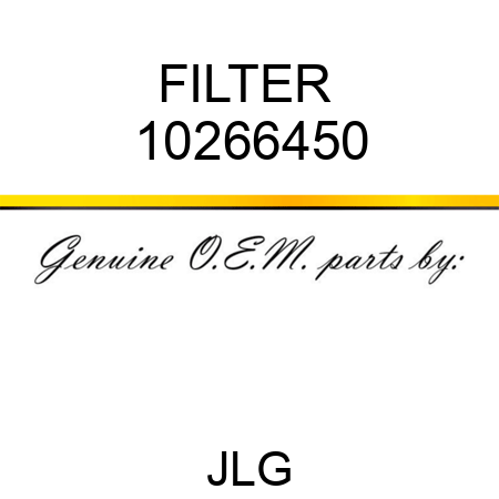 FILTER  10266450