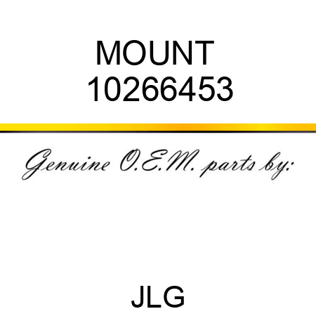 MOUNT  10266453