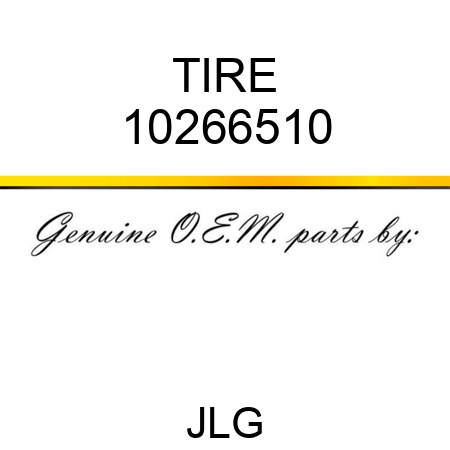 TIRE 10266510