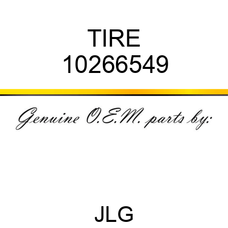 TIRE 10266549