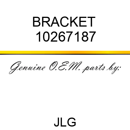 BRACKET  10267187