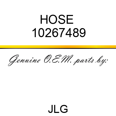 HOSE  10267489