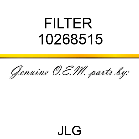 FILTER  10268515