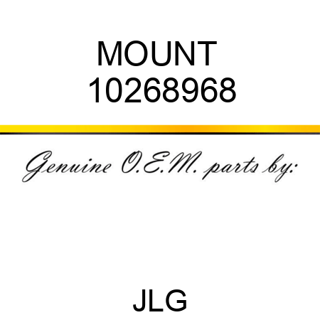 MOUNT  10268968