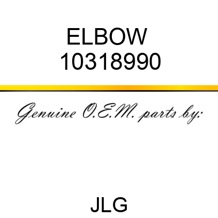 ELBOW  10318990