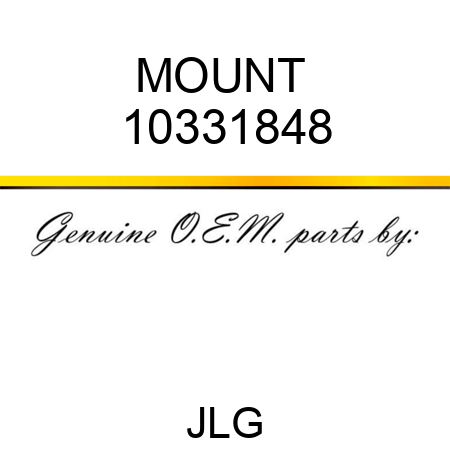 MOUNT  10331848