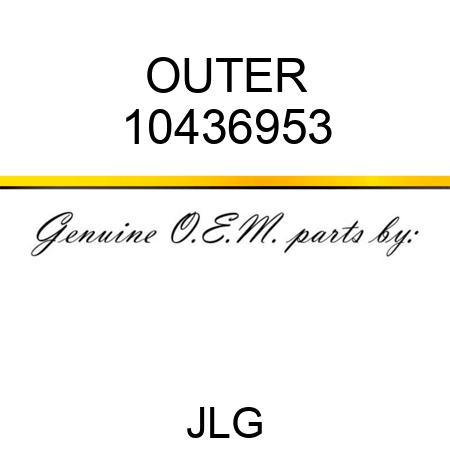 OUTER 10436953