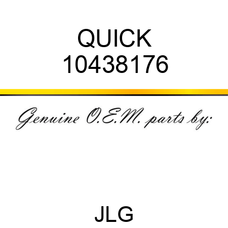 QUICK 10438176