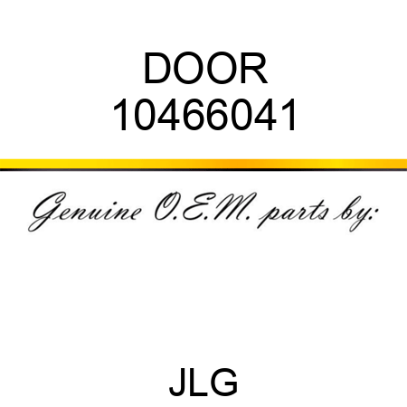 DOOR 10466041