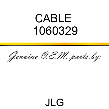 CABLE  1060329