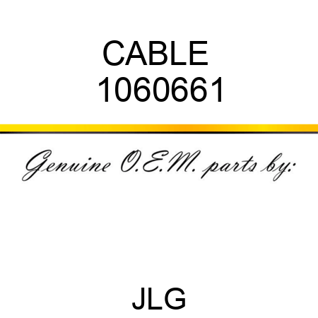 CABLE  1060661