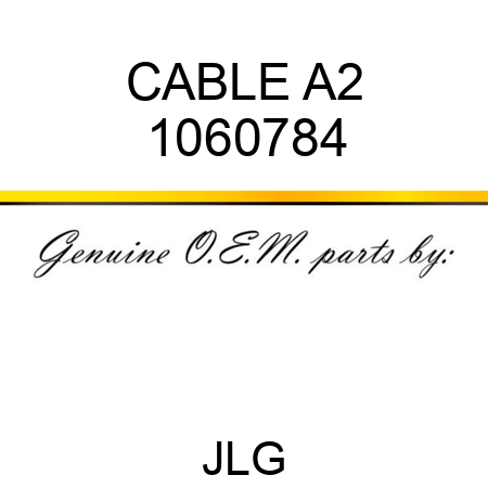 CABLE A2 1060784