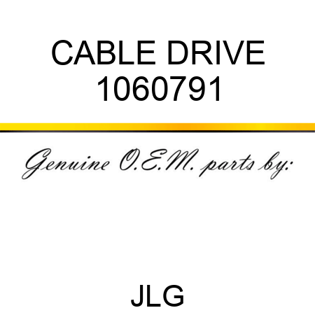 CABLE DRIVE 1060791
