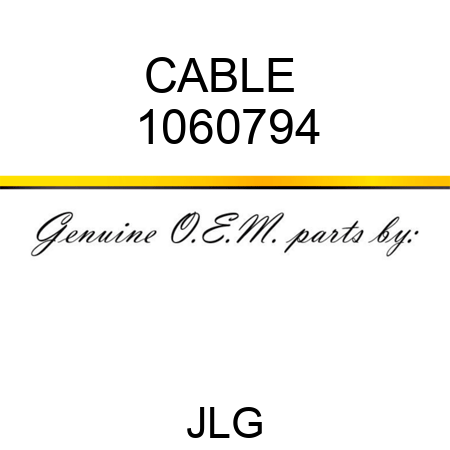 CABLE  1060794