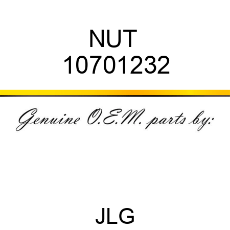 NUT  10701232