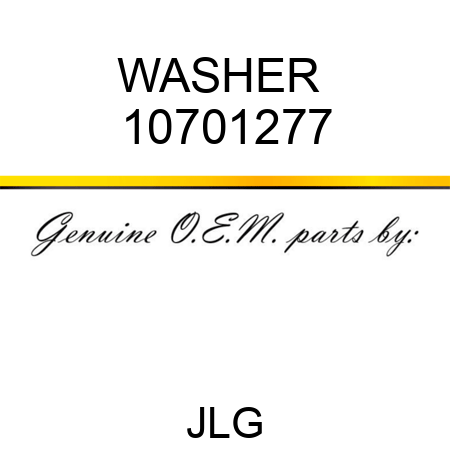 WASHER  10701277