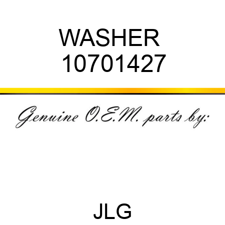 WASHER  10701427