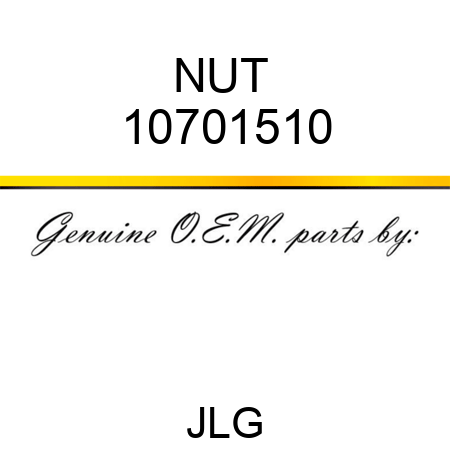 NUT  10701510